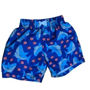 OP Blue Camouflage Swim Shorts 6/9 months